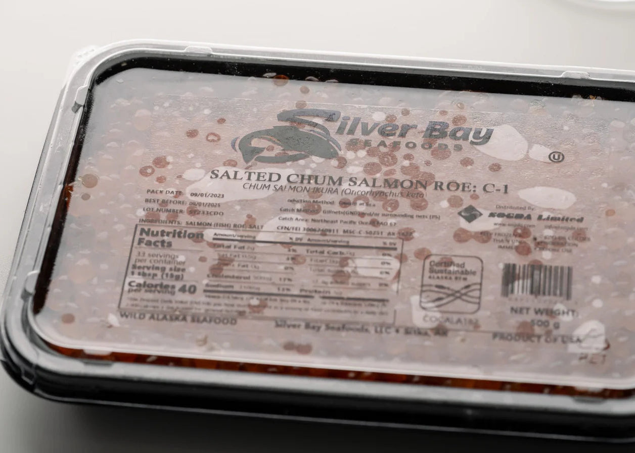 Silver Bay Premium Chum / Keta Salmon Caviar 500g