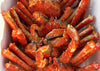 JUNE PREORDER: Jumbo Alaskan Red King Crab 8-10 LBS: Live or Cooked