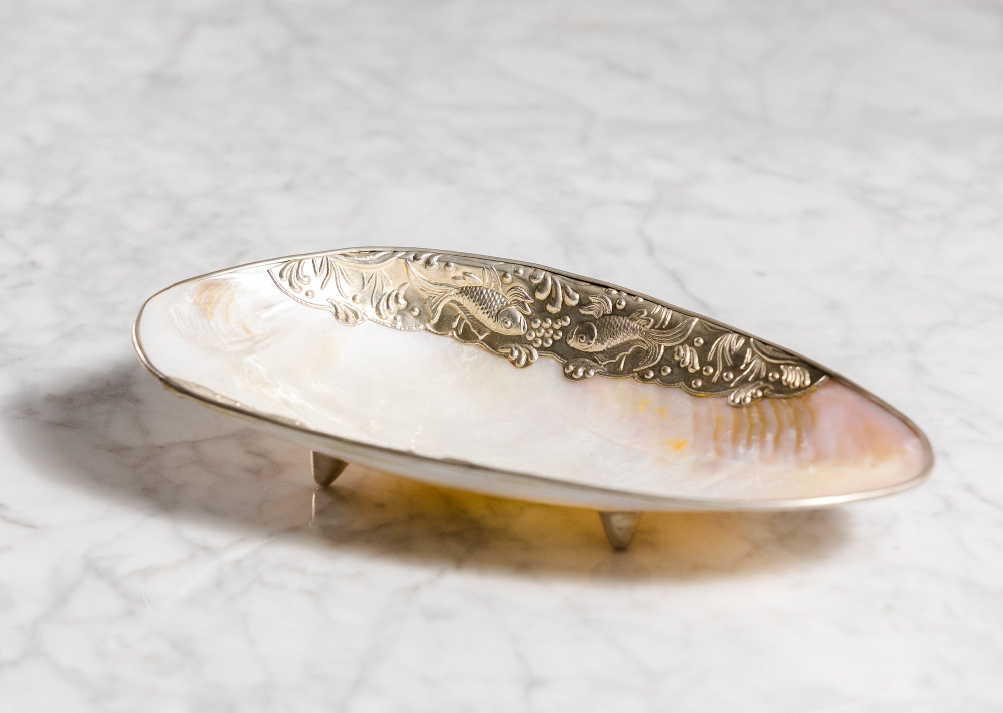Mother of Pearl Caviar Spoons &amp; Plates