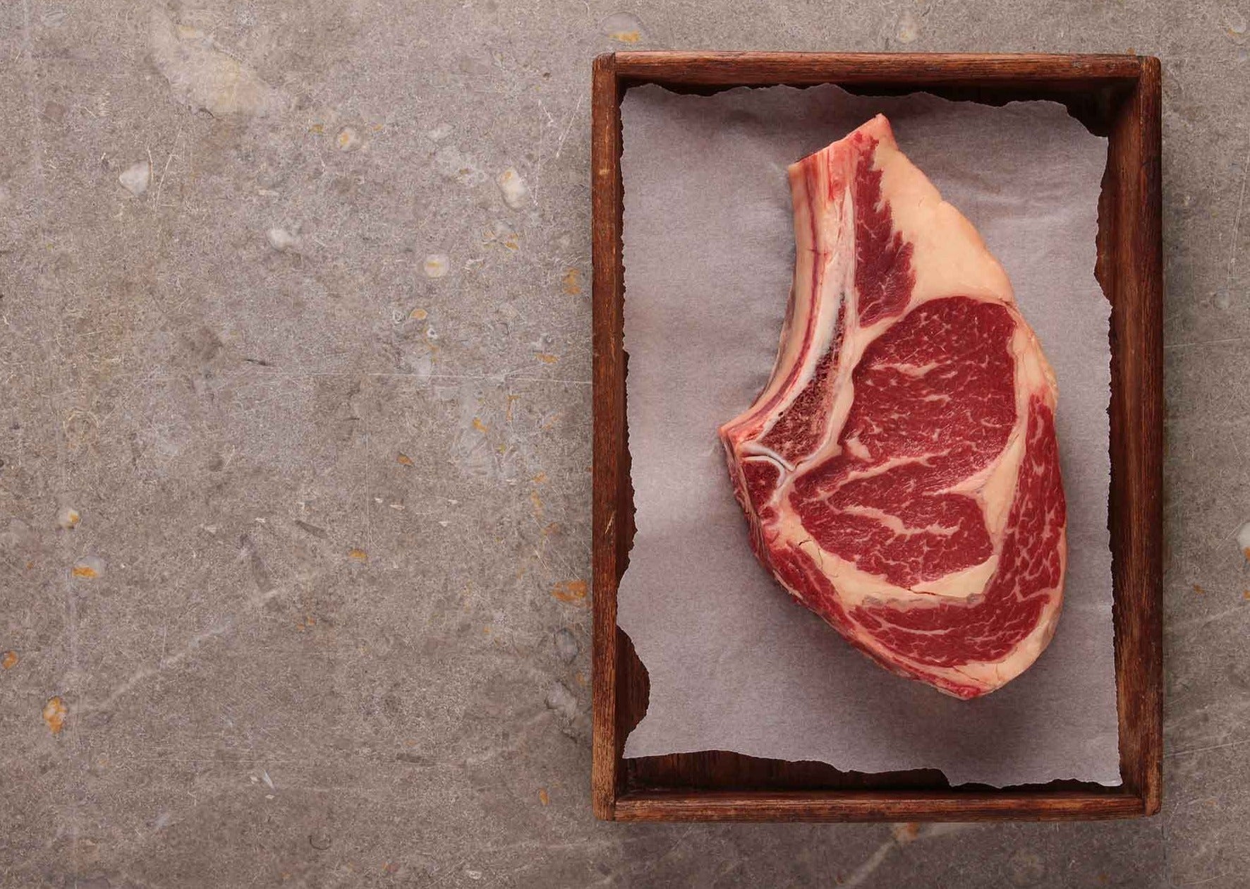 Steaks de faux-filet de première qualité vieillis à sec 30 jours