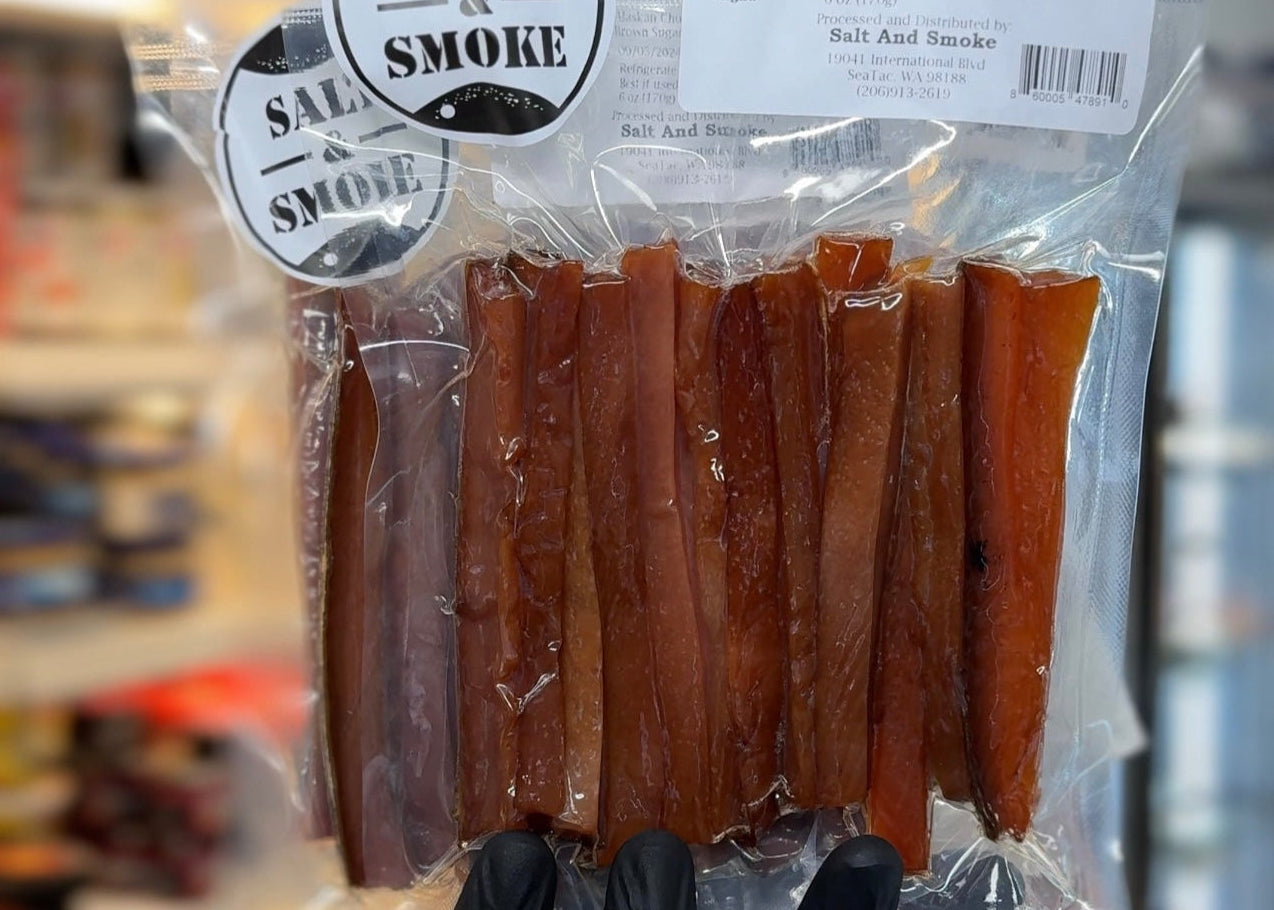 Wild Salmon Jerky Sticks