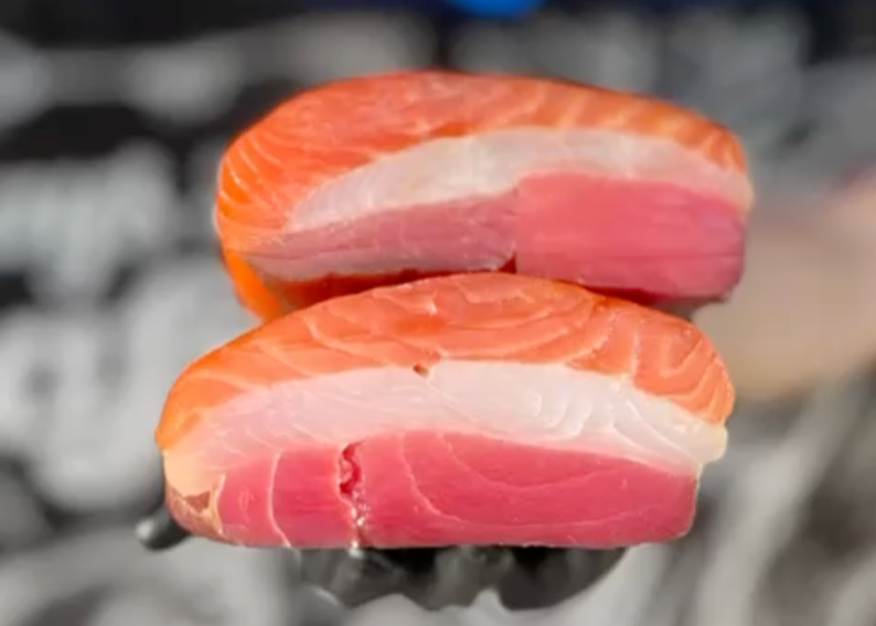 Cold Smoked Seafood Trio: Smoked Halibut, King Salmon, and Yellowfin Tuna