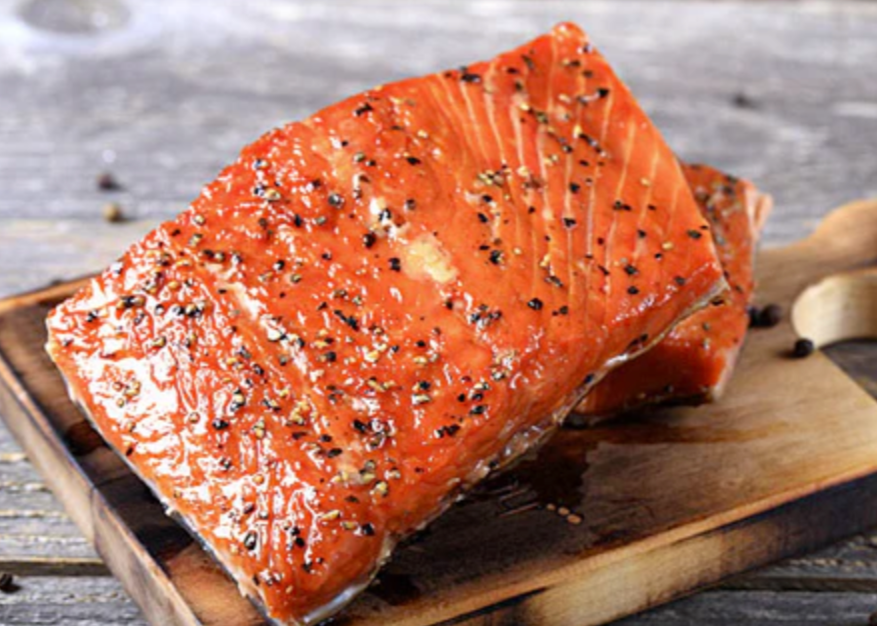 Hot Smoked King Salmon (From 2 LB)