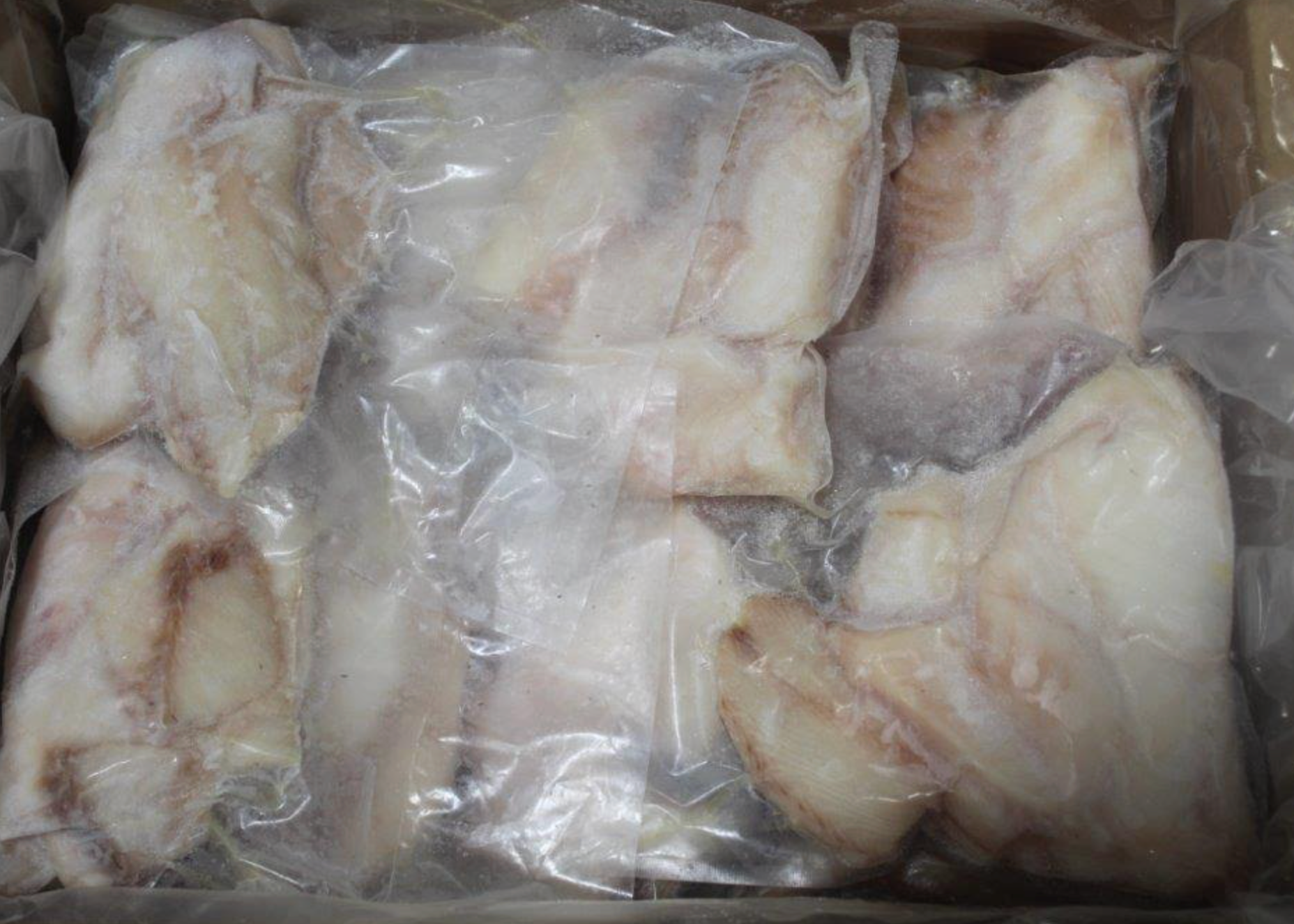 Shipping 12/01/2025: Frozen Black Cod Portions 8 oz (10 lbs Case) (50% OFF)