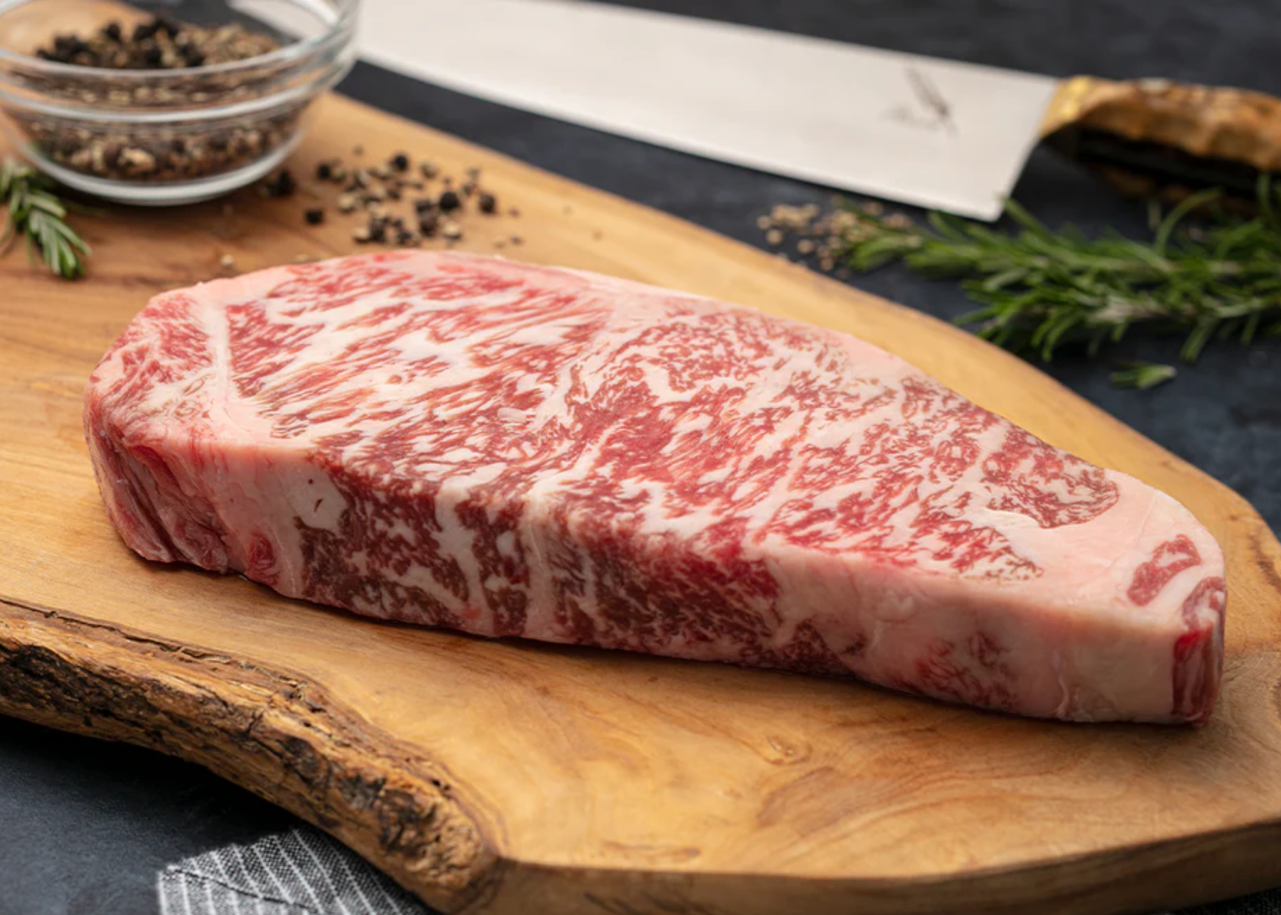 30-Day Dry-Aged Australian Wagyu New York Strip