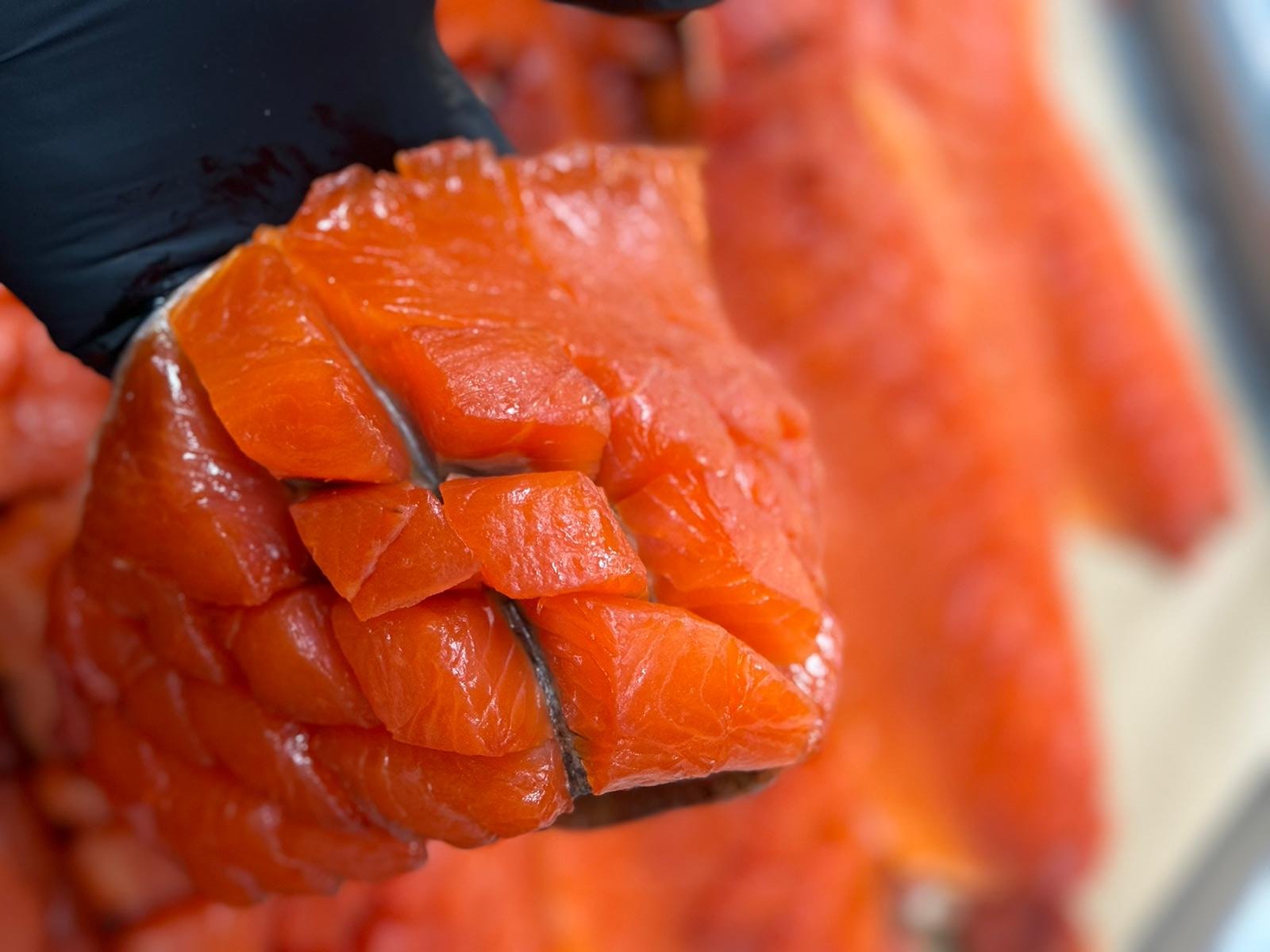 Yukola Salmon Salt-Cured Fillets, Ready to Eat (Native American Recipe)