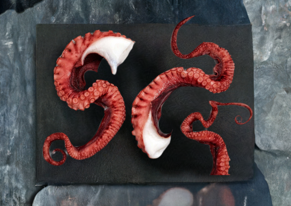 Spanish Cooked Octopus Legs