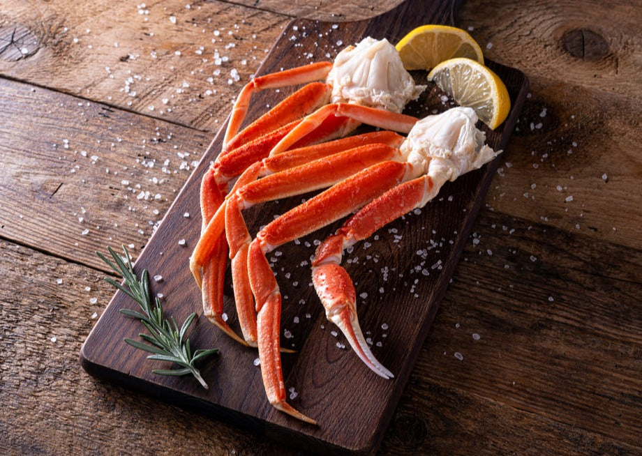 Premium Alaskan Bairdi Colossal Snow Crab Clusters FROM 5 LB