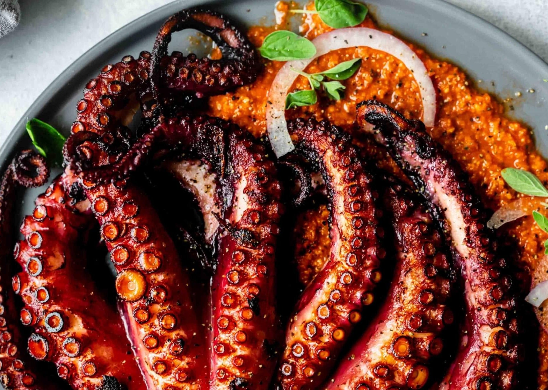 Spanish Cooked Octopus Legs