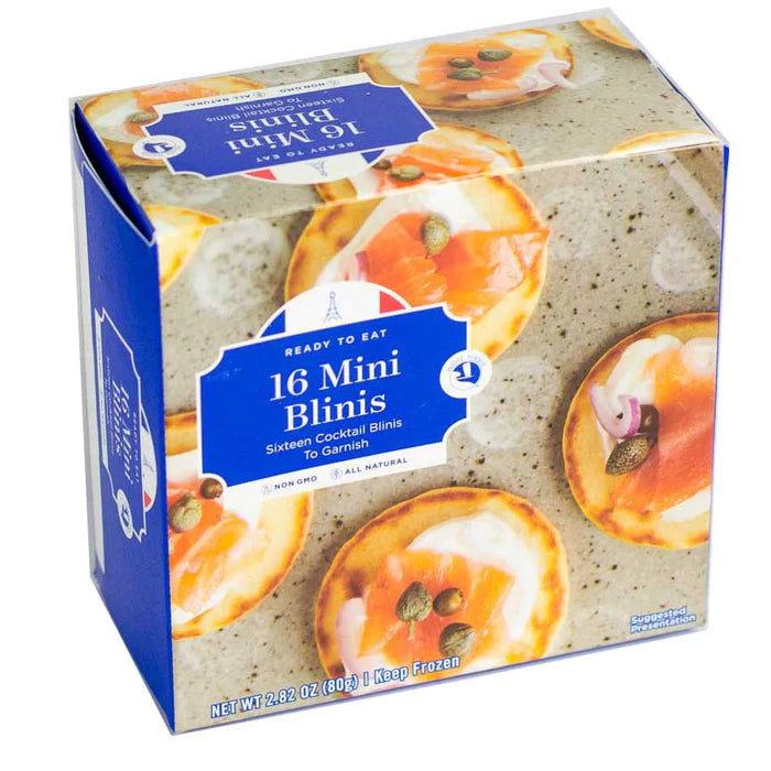 Cocktail Blinis – French-Style Pancakes